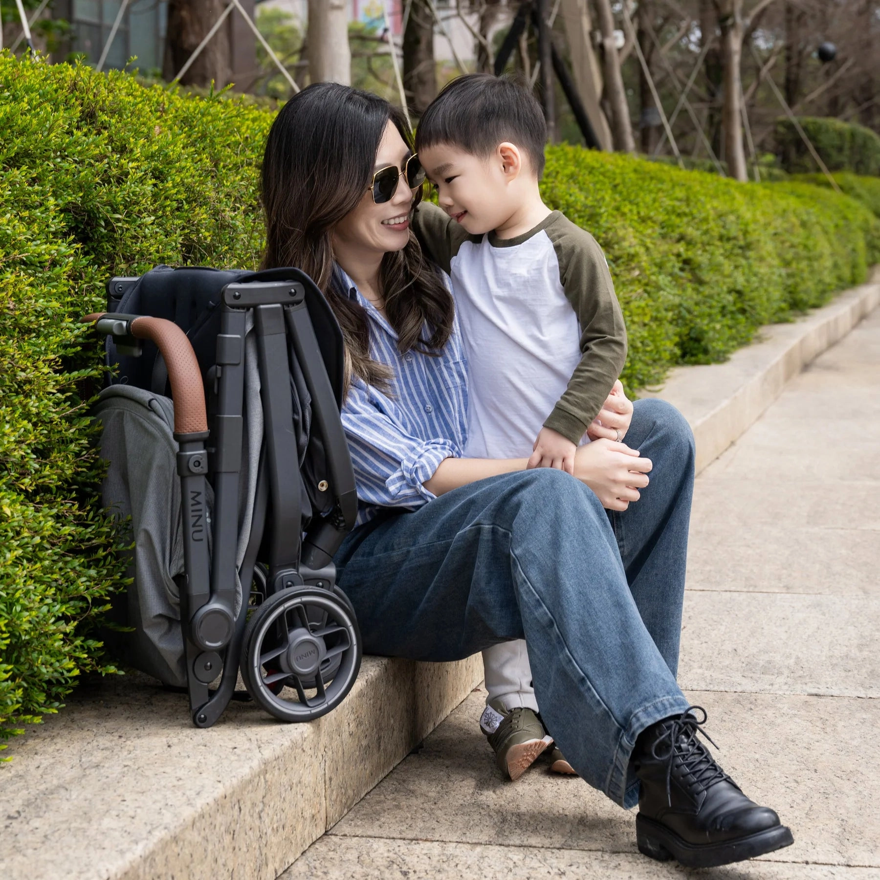 UppaBaby, Minu V3 Compact Pushchair, Greyson