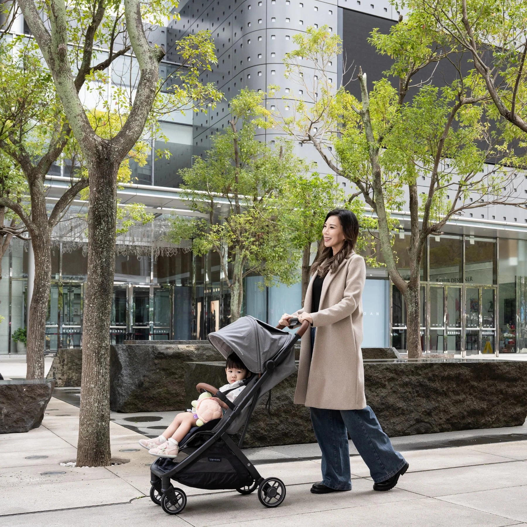 UppaBaby, Minu V3 Compact Pushchair, Greyson