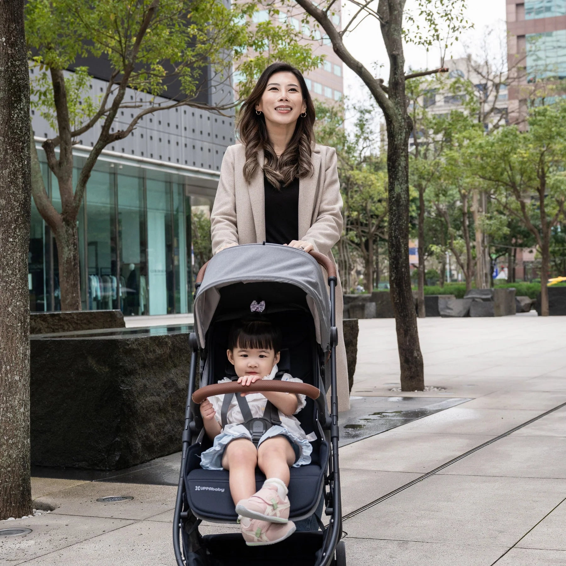 UppaBaby, Minu V3 Compact Pushchair, Greyson