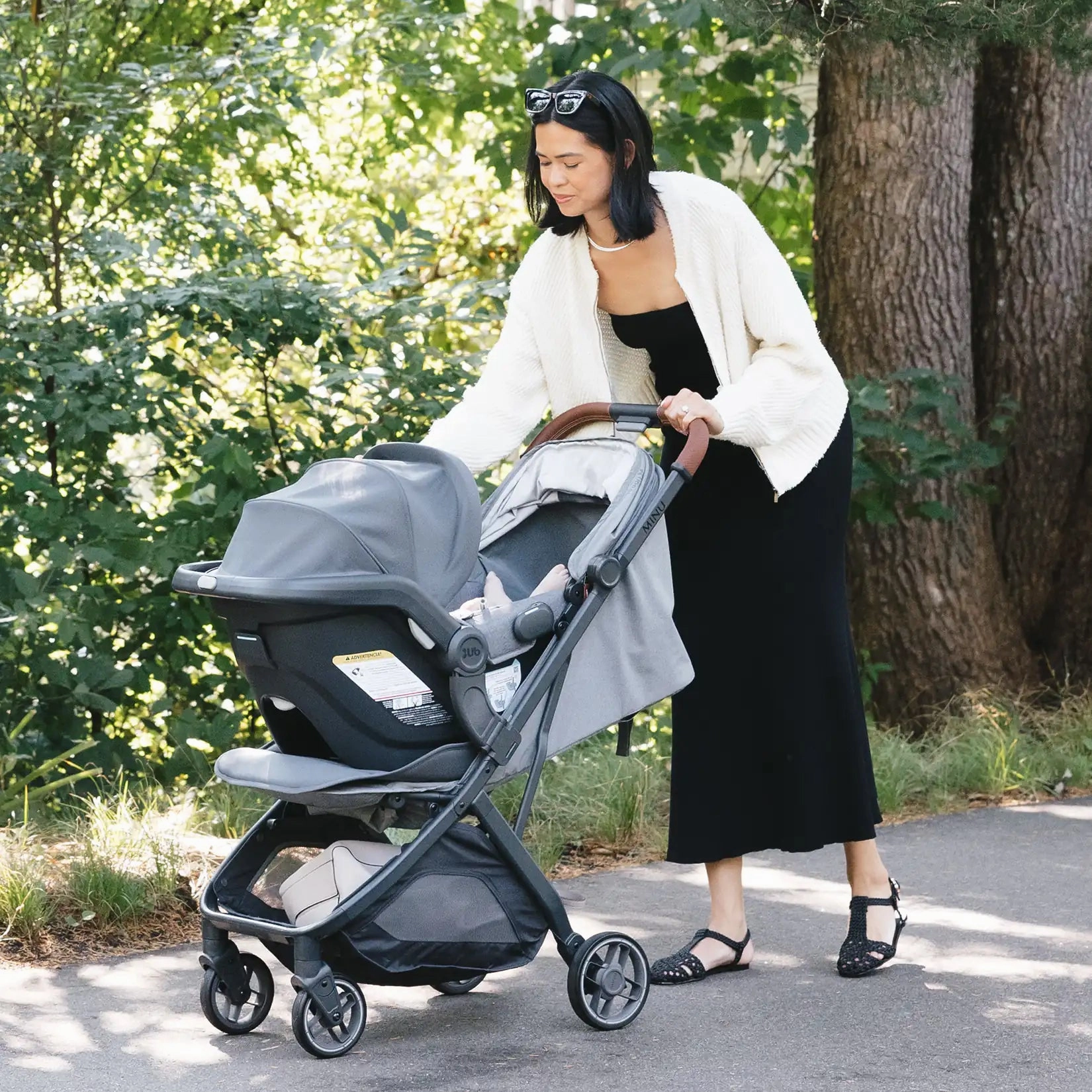 UppaBaby, Minu V3 Compact Pushchair, Greyson