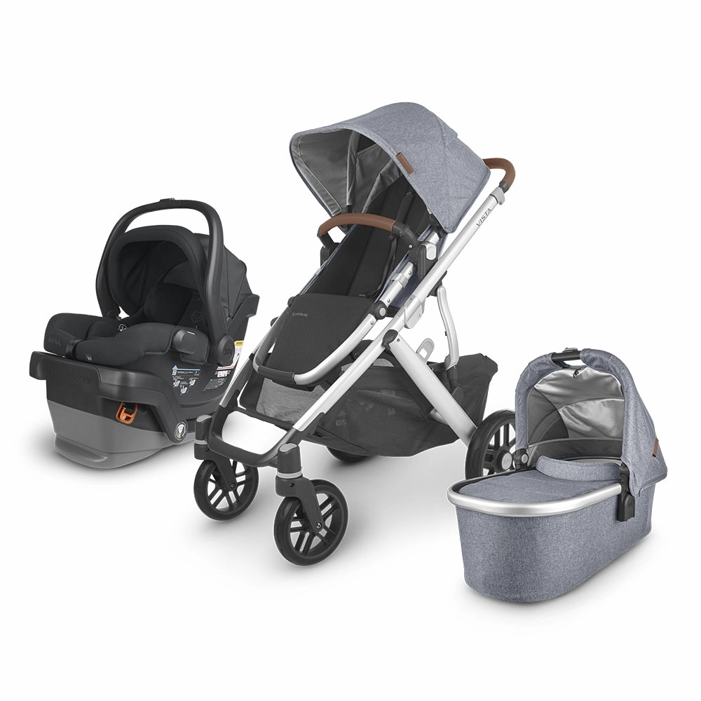 UPPAbaby Vista V2 Stroller Bundle with Mesa V2 Infant Car Seat