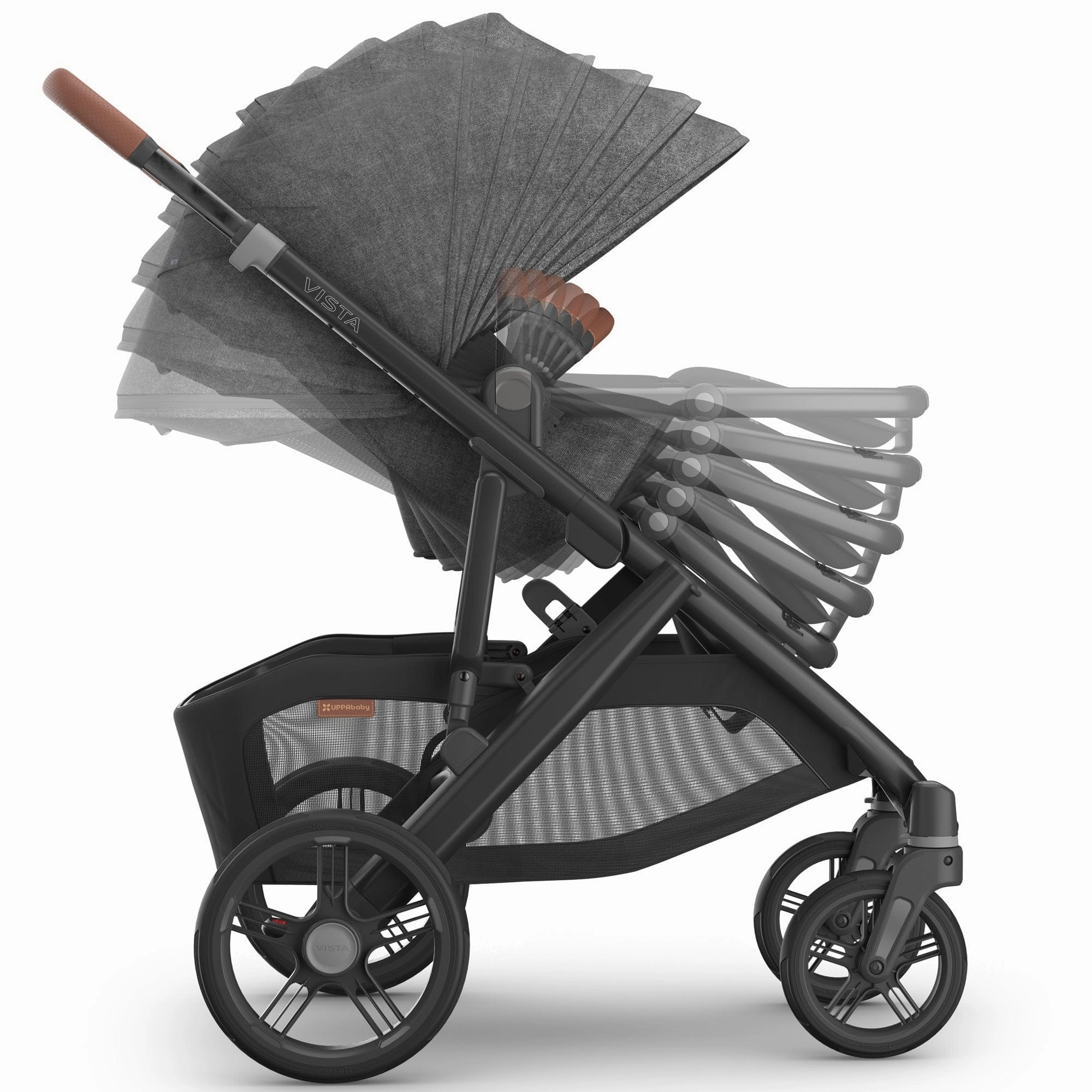 Uppababy Vista V3 Complete Bundle - Greyson