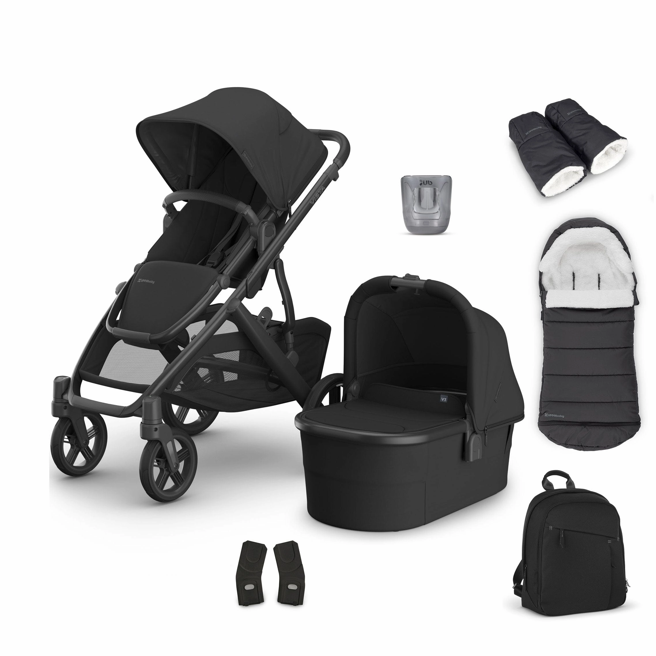 Uppababy Vista V3 Complete Bundle - Jake
