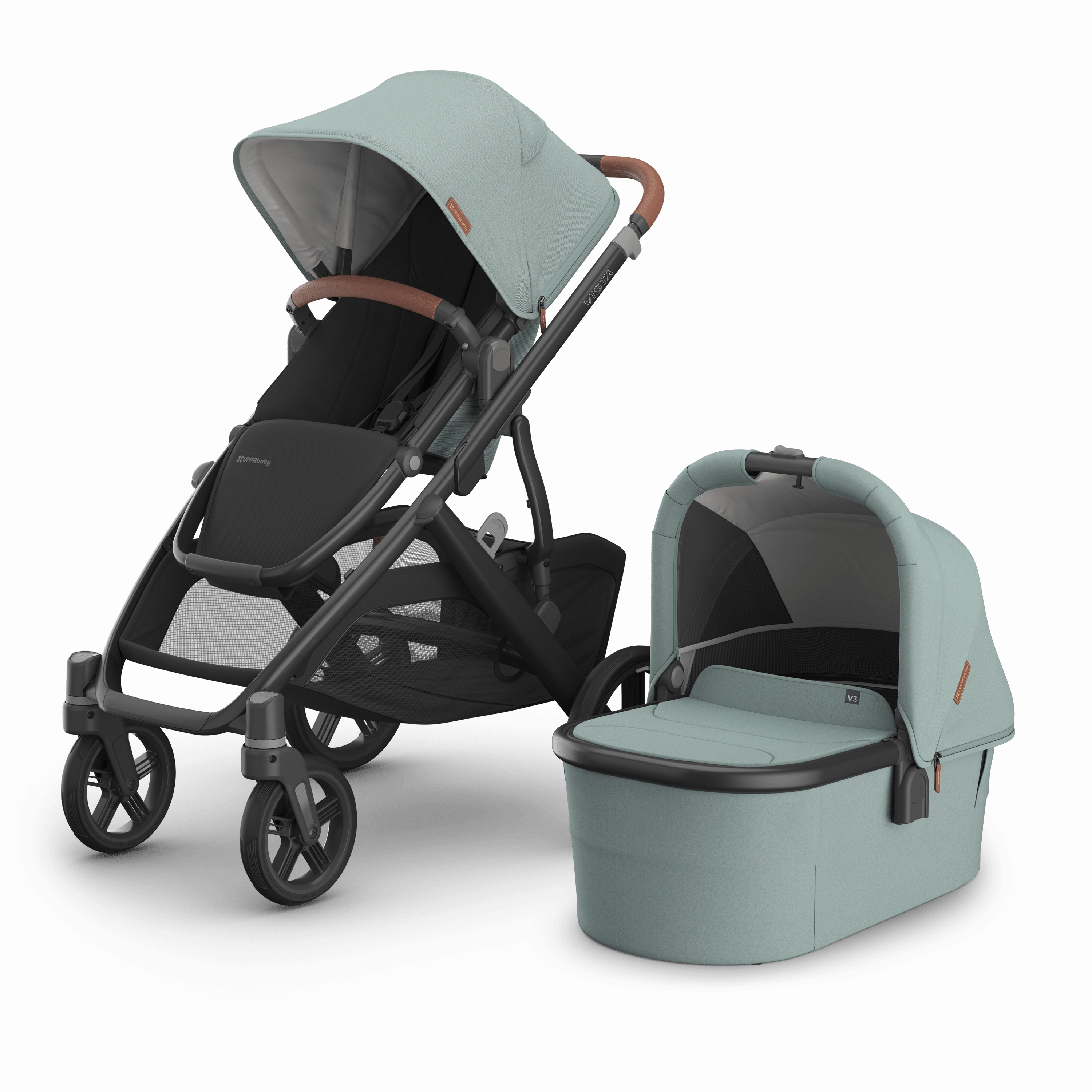 UPPAbaby Vista V3 Double Pushchair - Kenzi