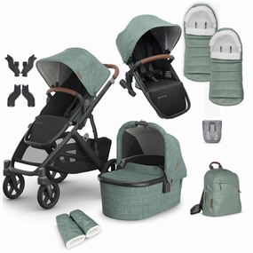 Uppababy Vista V3 Duo Complete Bundle - Gwen