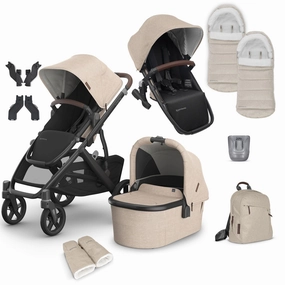 Uppababy Vista V3 Duo Complete Bundle - Liam