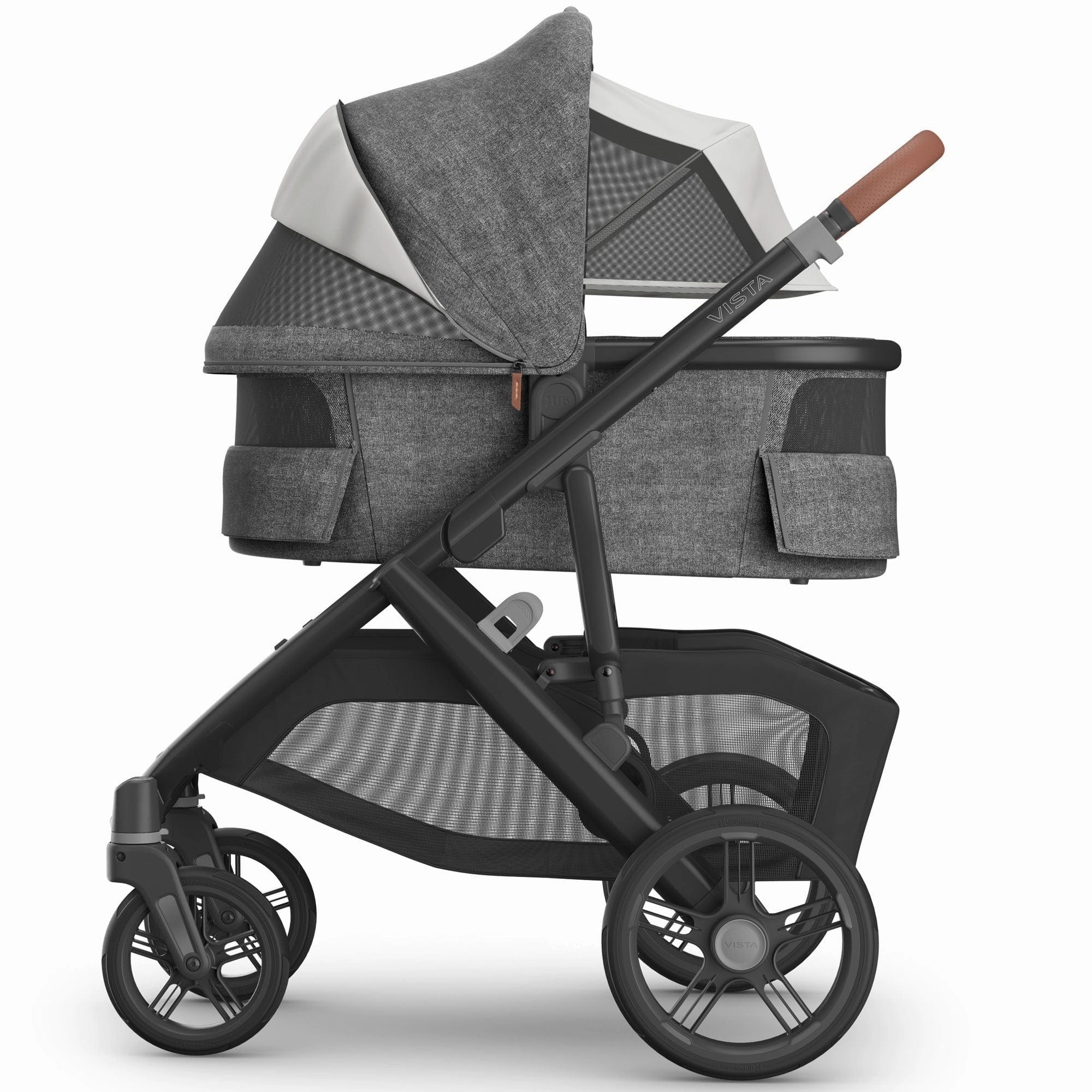 Uppababy Vista V3 Twin Complete Bundle - Greyson