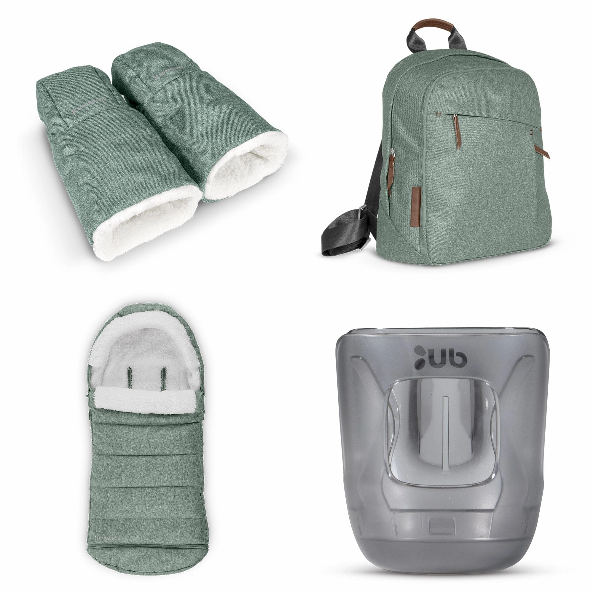 Uppababy Vista V3 Twin Complete Bundle - Gwen