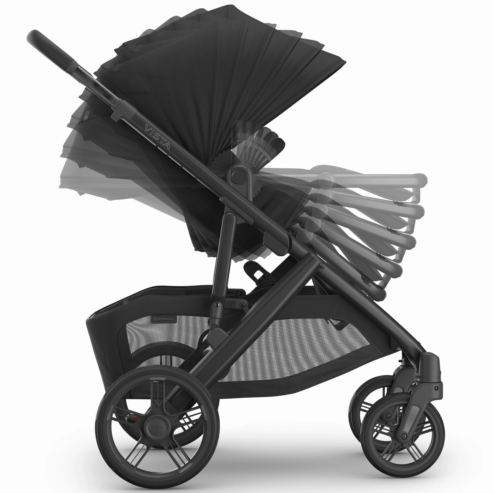 Uppababy Vista V3 Twin Complete Bundle - Jake