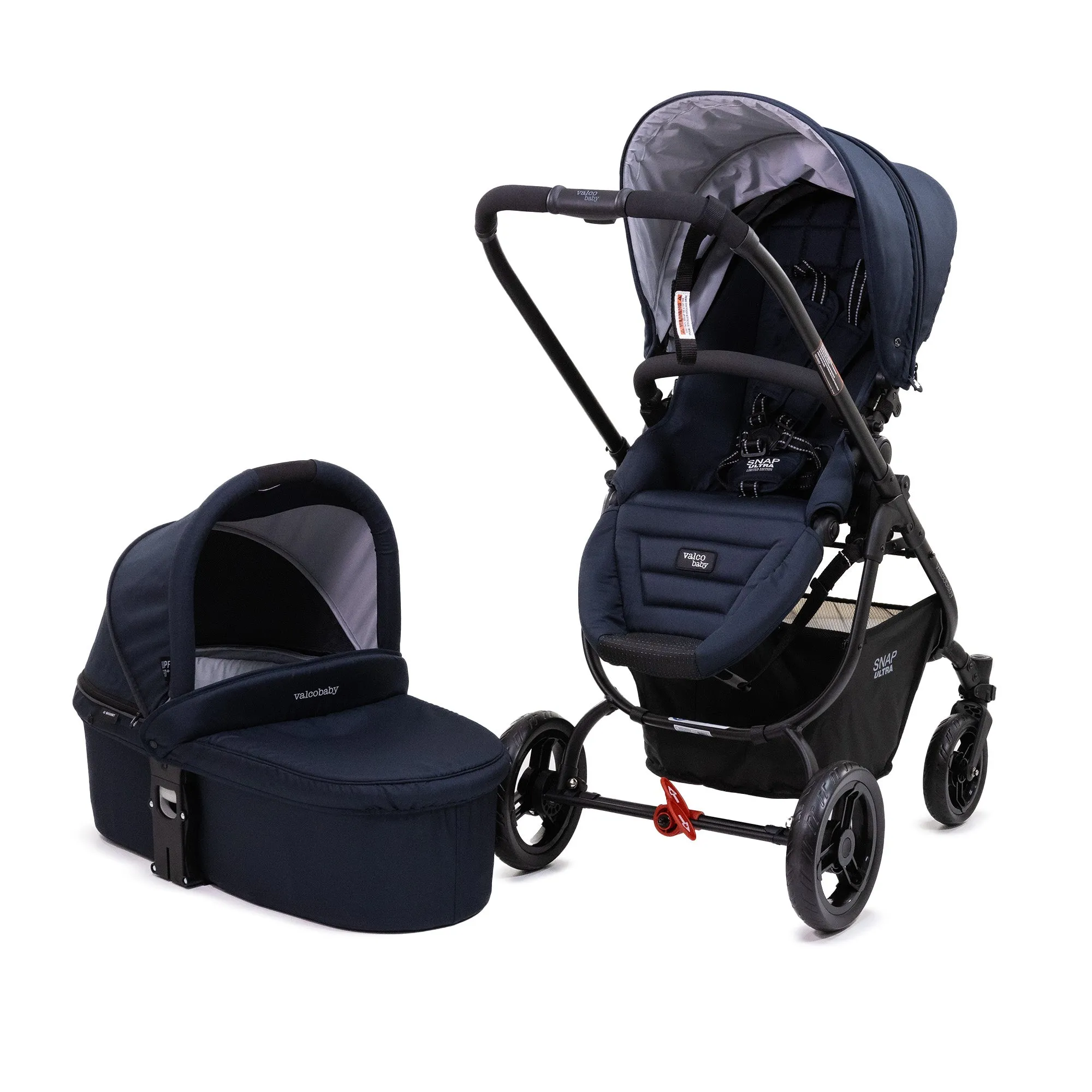 Valco Baby Snap Ultra P   Bassinet - Navy