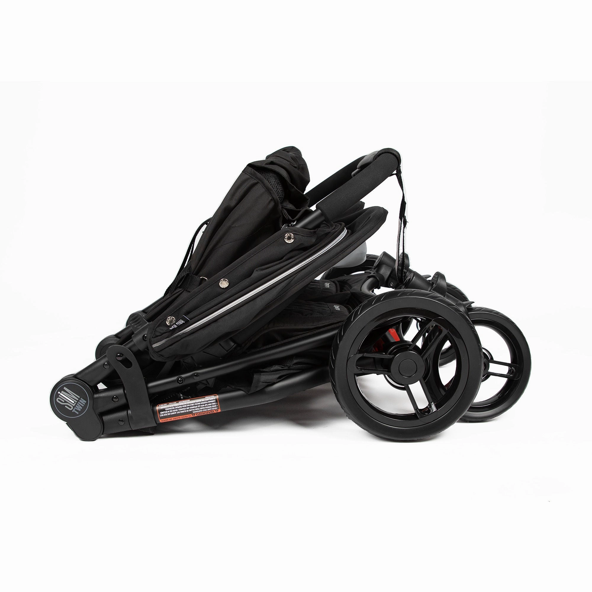 Valco Baby Slim Twin Double Stroller With Bumper Bar
