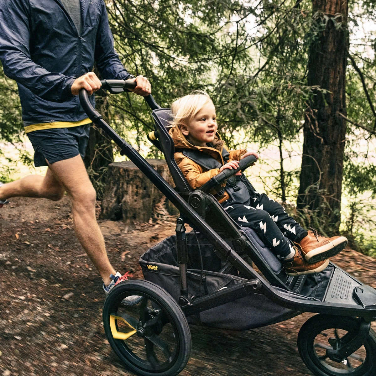 Veer Switch&Jog Luxe Bundle - &Jog Jogging Frame / Switchback Seat Luxe