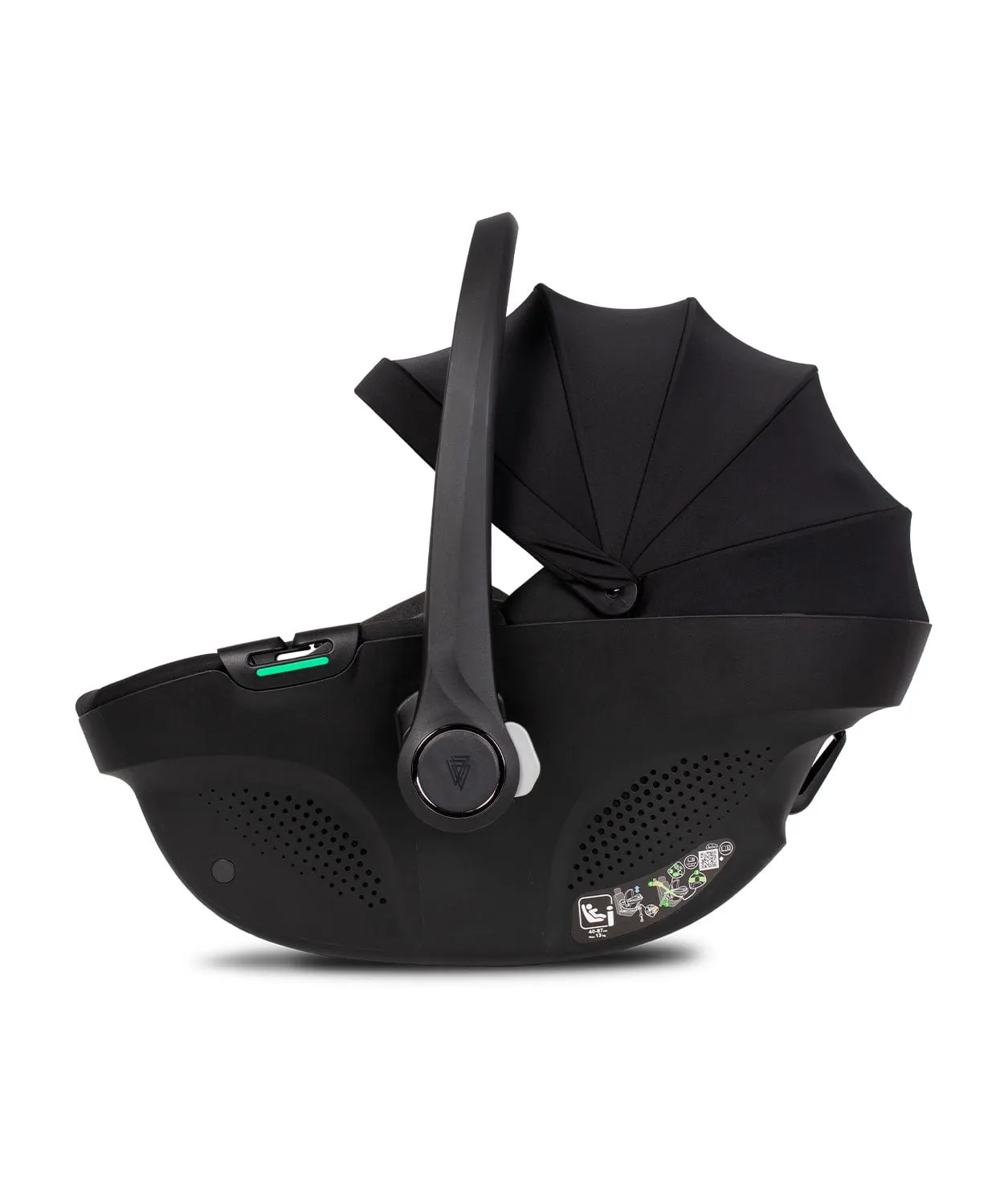 Venicci 3 in 1 Tinum UPLINE Pram - All Black