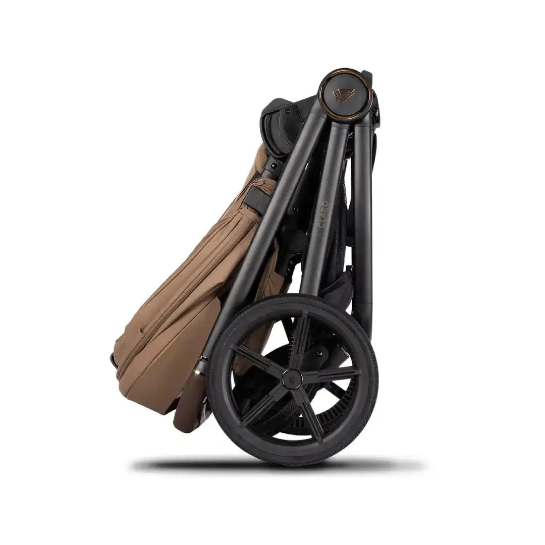 Venicci Claro 3 In 1   Isofix Base The Complete Travel System Bundle - Caramel