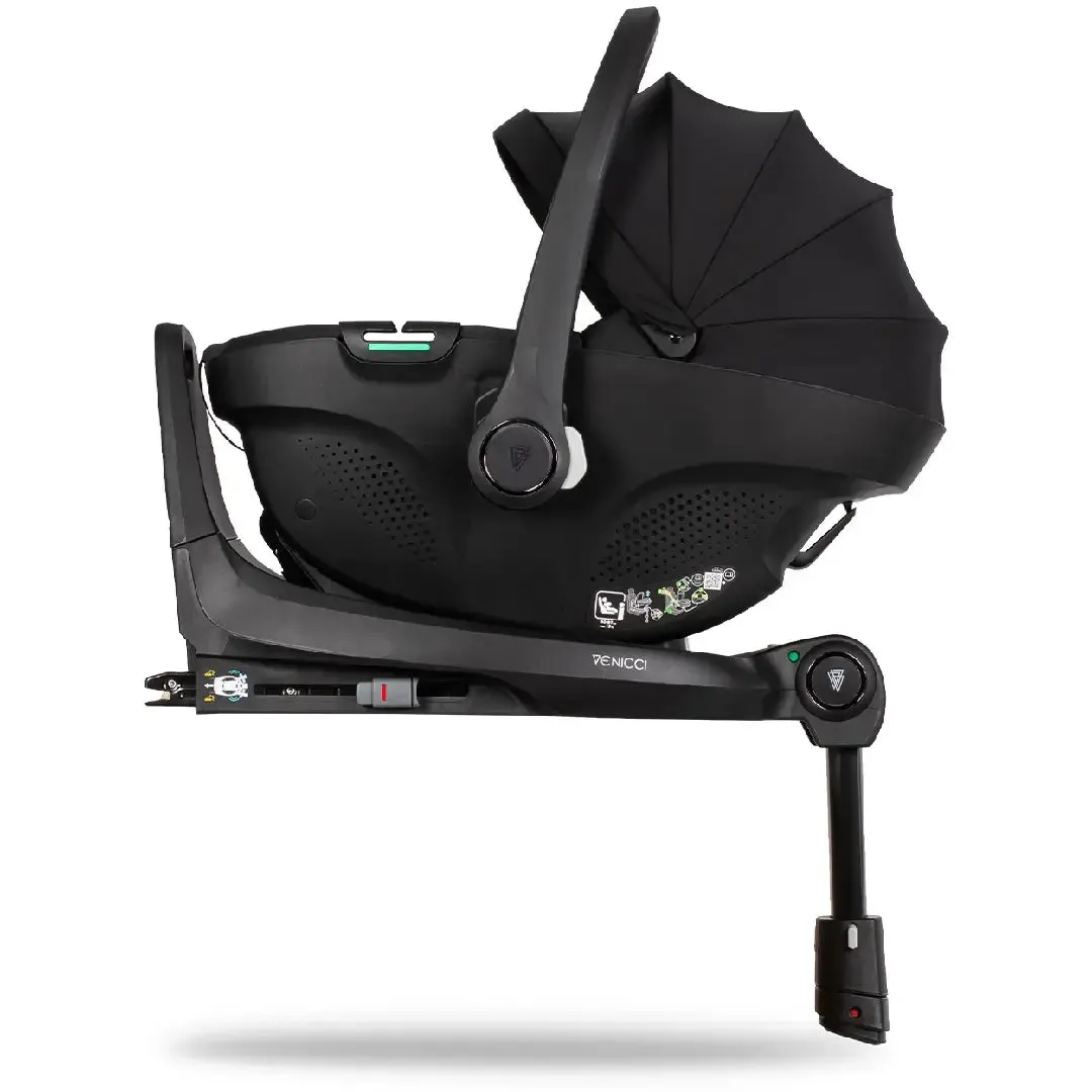 Venicci Claro 3 In 1   Isofix Base The Complete Travel System Bundle - Caramel