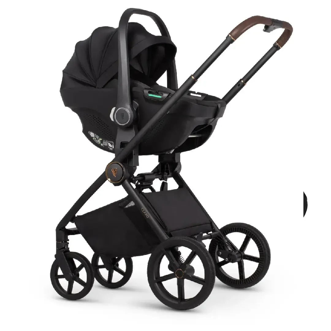 Venicci Claro 3 In 1   Isofix Base The Complete Travel System Bundle - Caramel