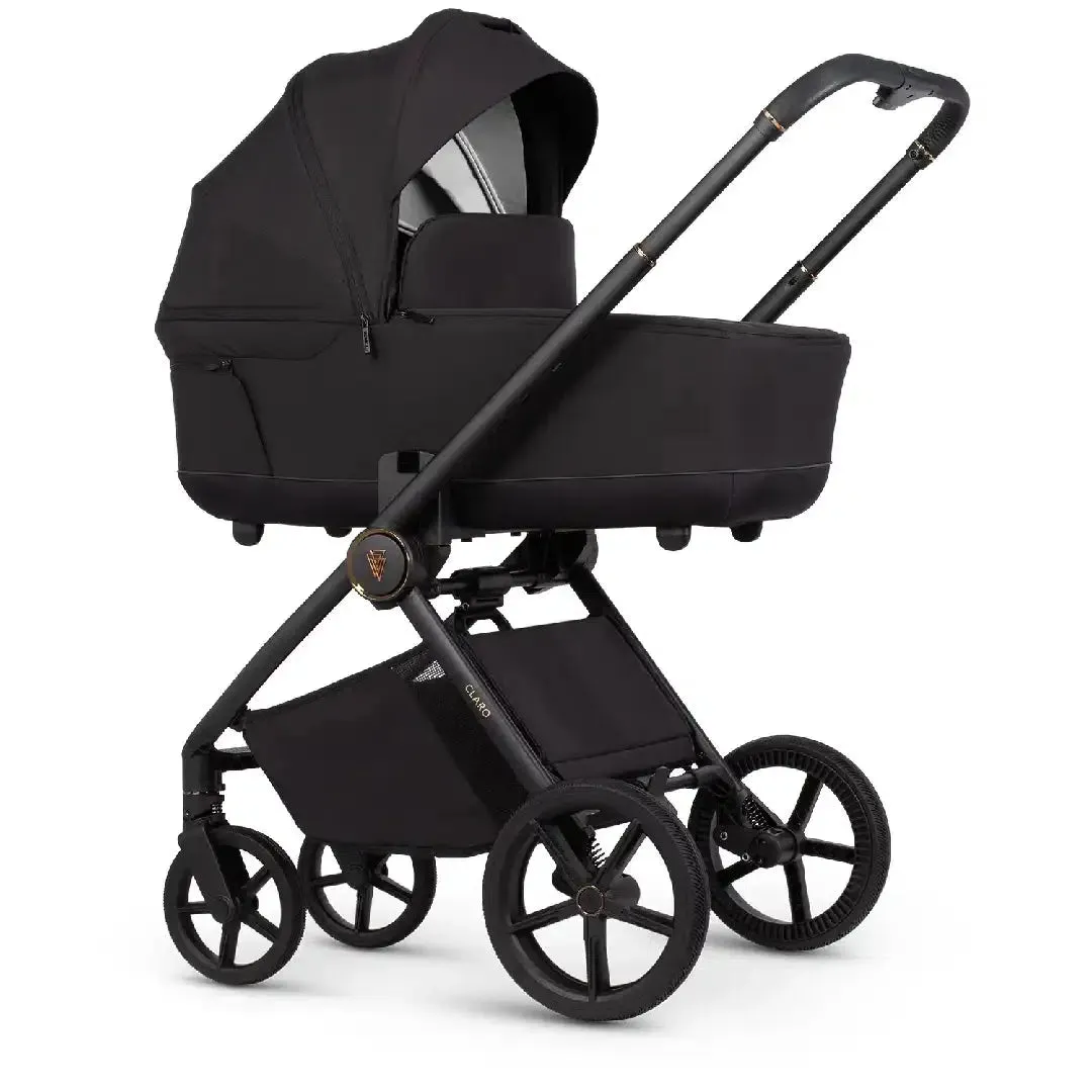 Venicci Claro 3 In 1   Isofix Base The Complete Travel System Bundle - Noir