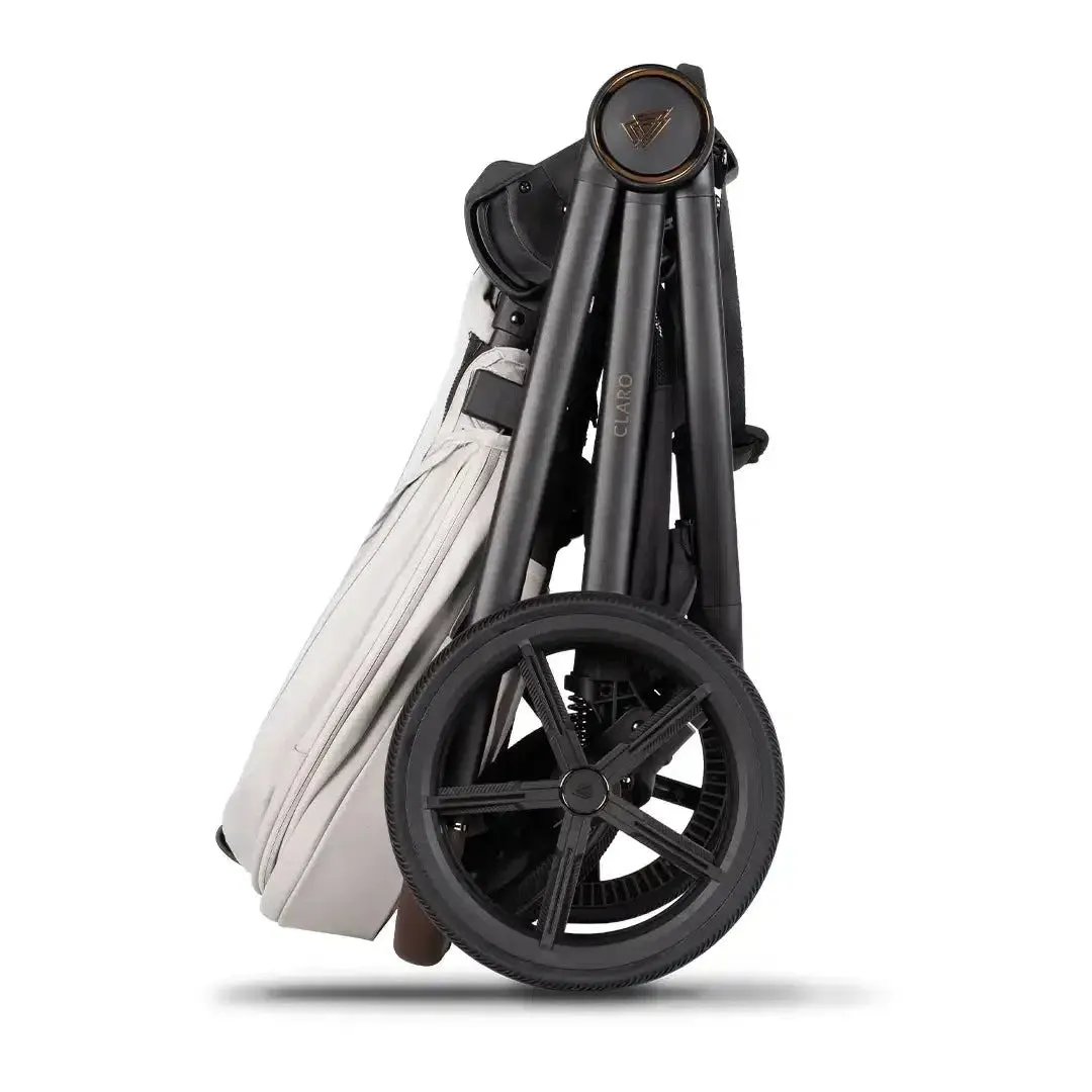Venicci Claro 3 In 1   Isofix Base The Complete Travel System Bundle - Vanilla
