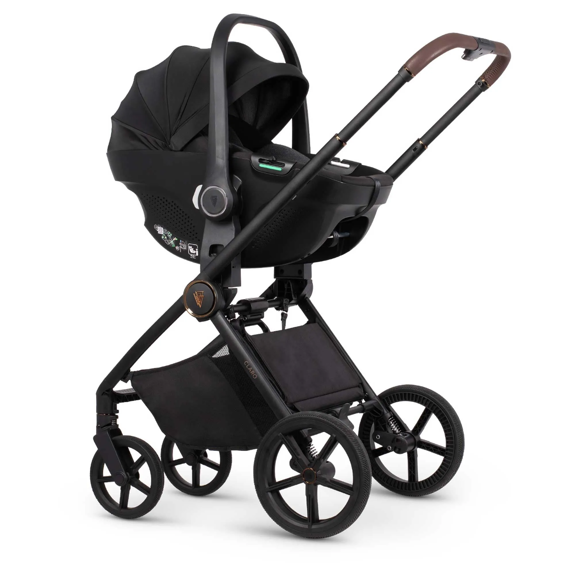 Venicci Claro 3 in 1 Travel System - Almond
