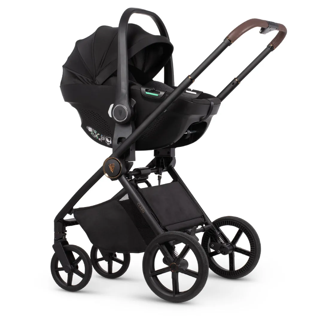 Venicci Claro 3 In 1 Travel System Bundle - Almond