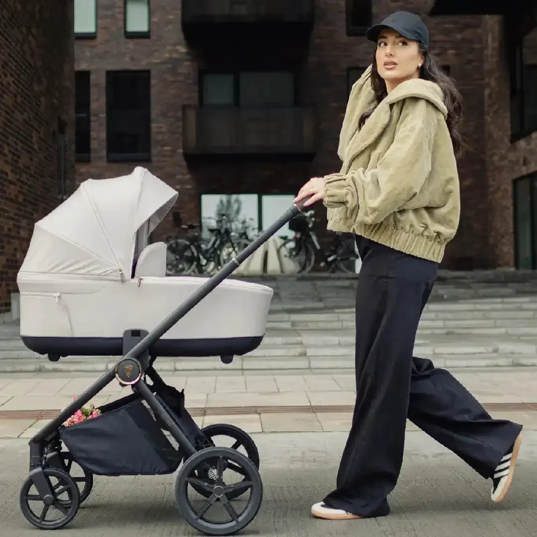 Venicci Claro 3 In 1 Travel System Bundle - Almond