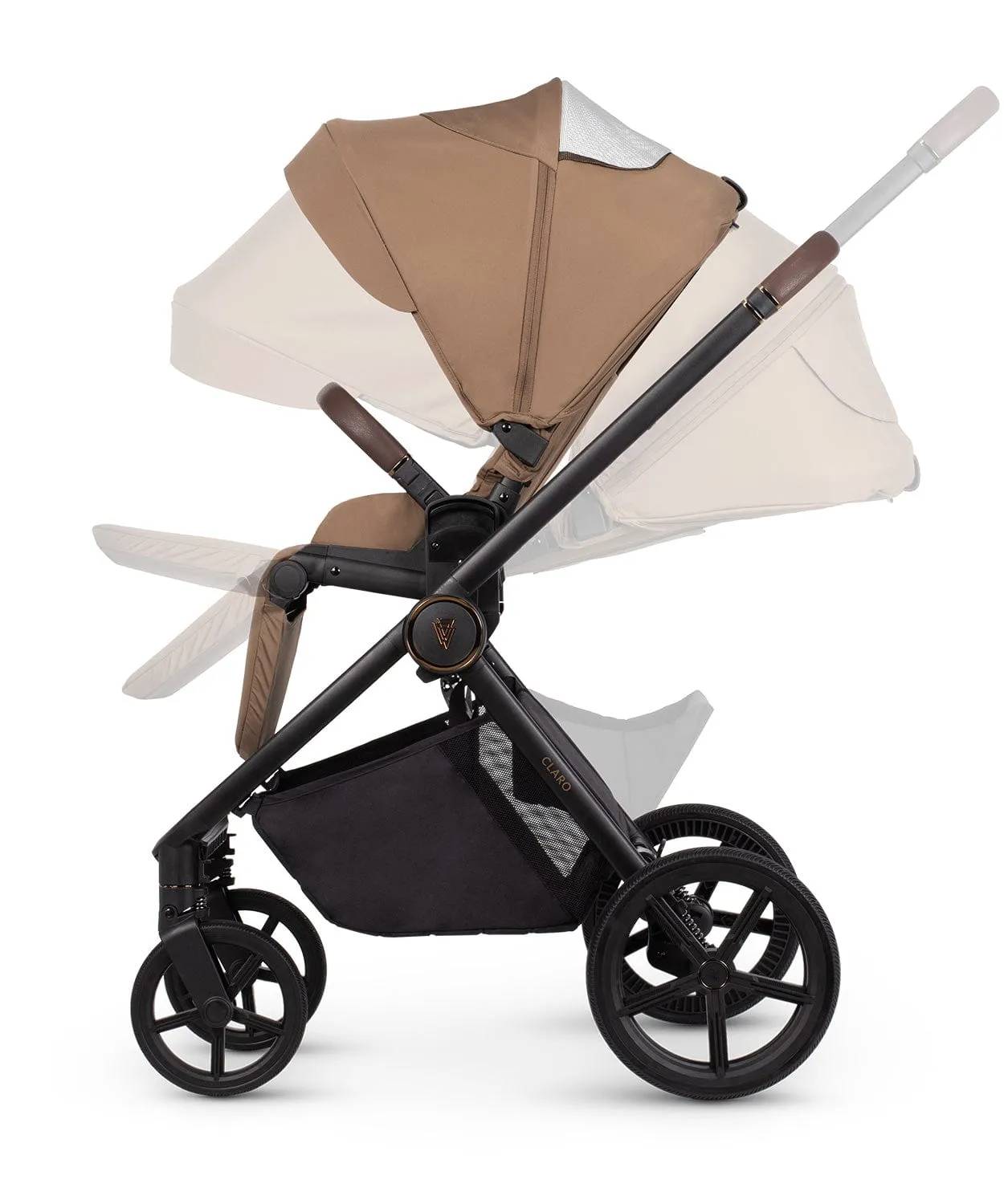 Venicci Claro 3in1 (Cabriofix i-Size) Travel System - Caramel