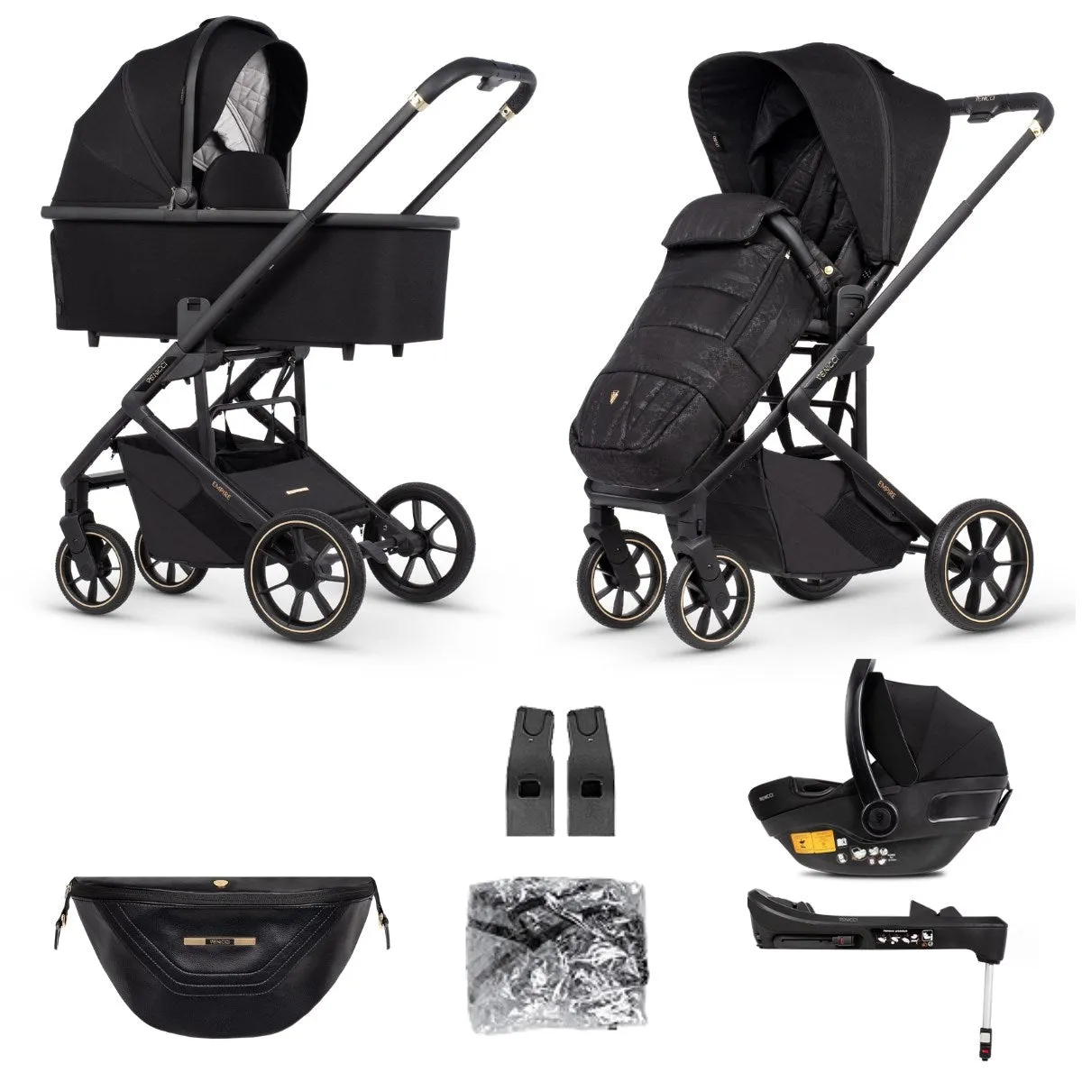 Venicci Empire - 3in1 Plus Isofix Base Travel System Bundle