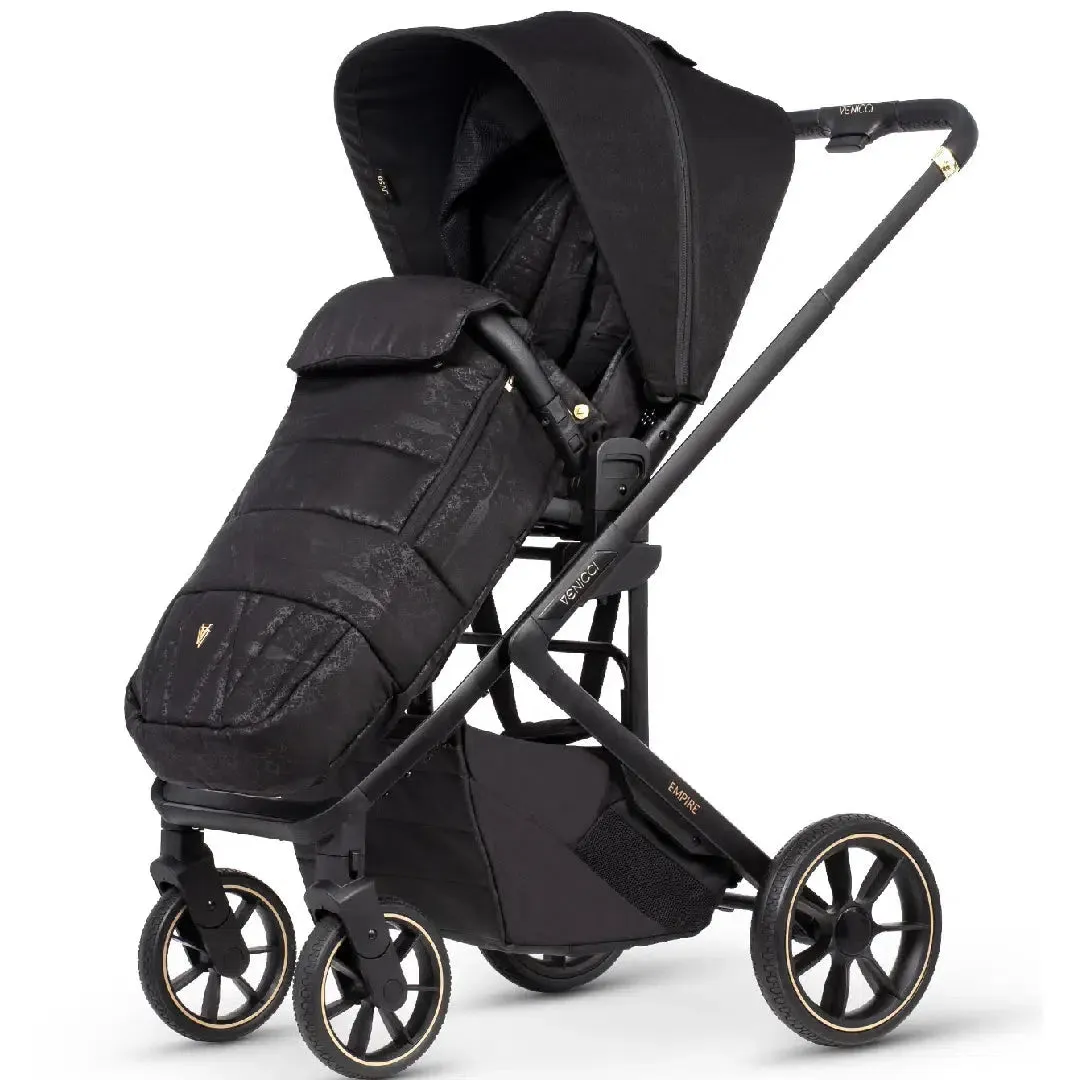 Venicci Empire 9 Piece Deluxe City Travel System - Ultra Black