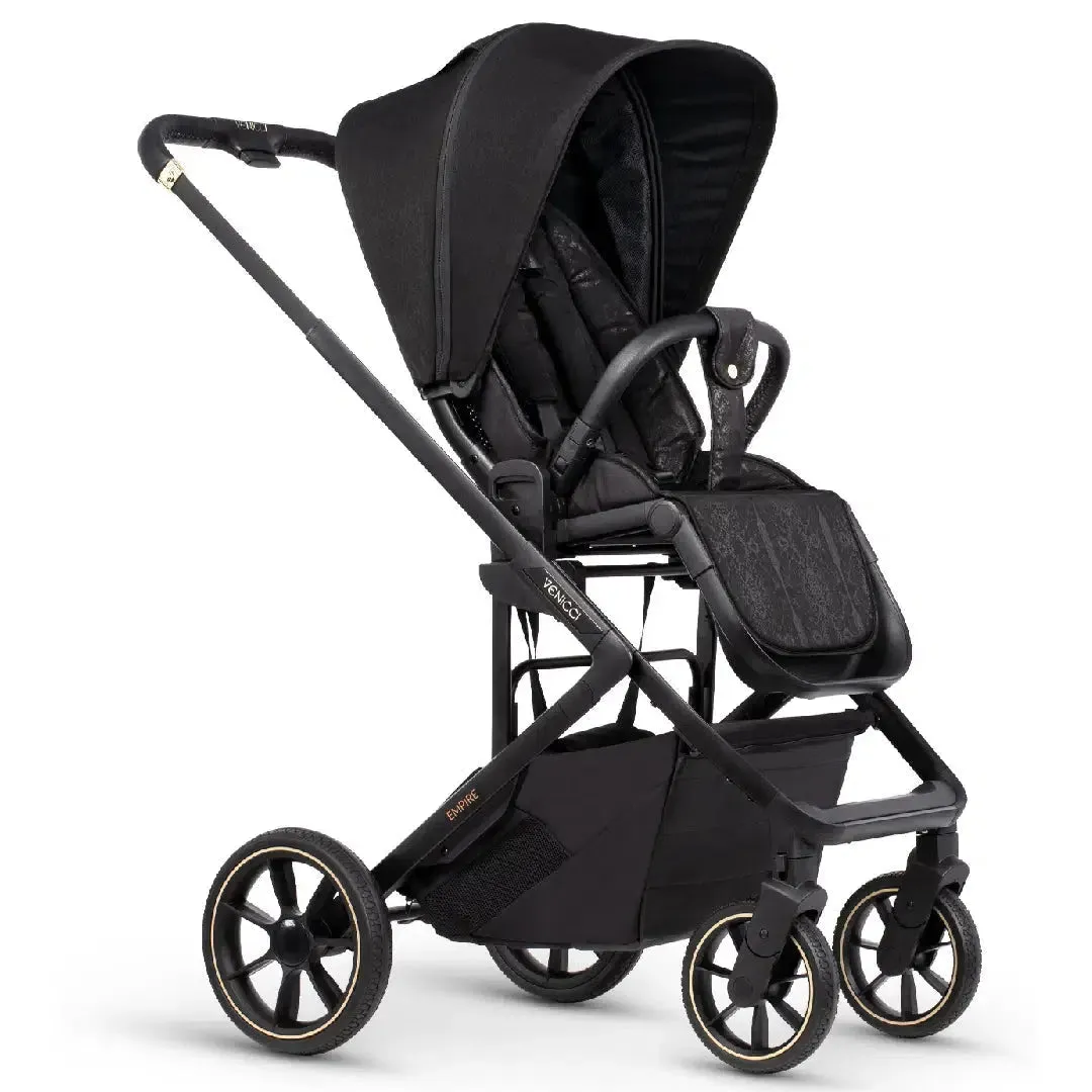 Venicci Empire 9 Piece Deluxe City Travel System - Ultra Black