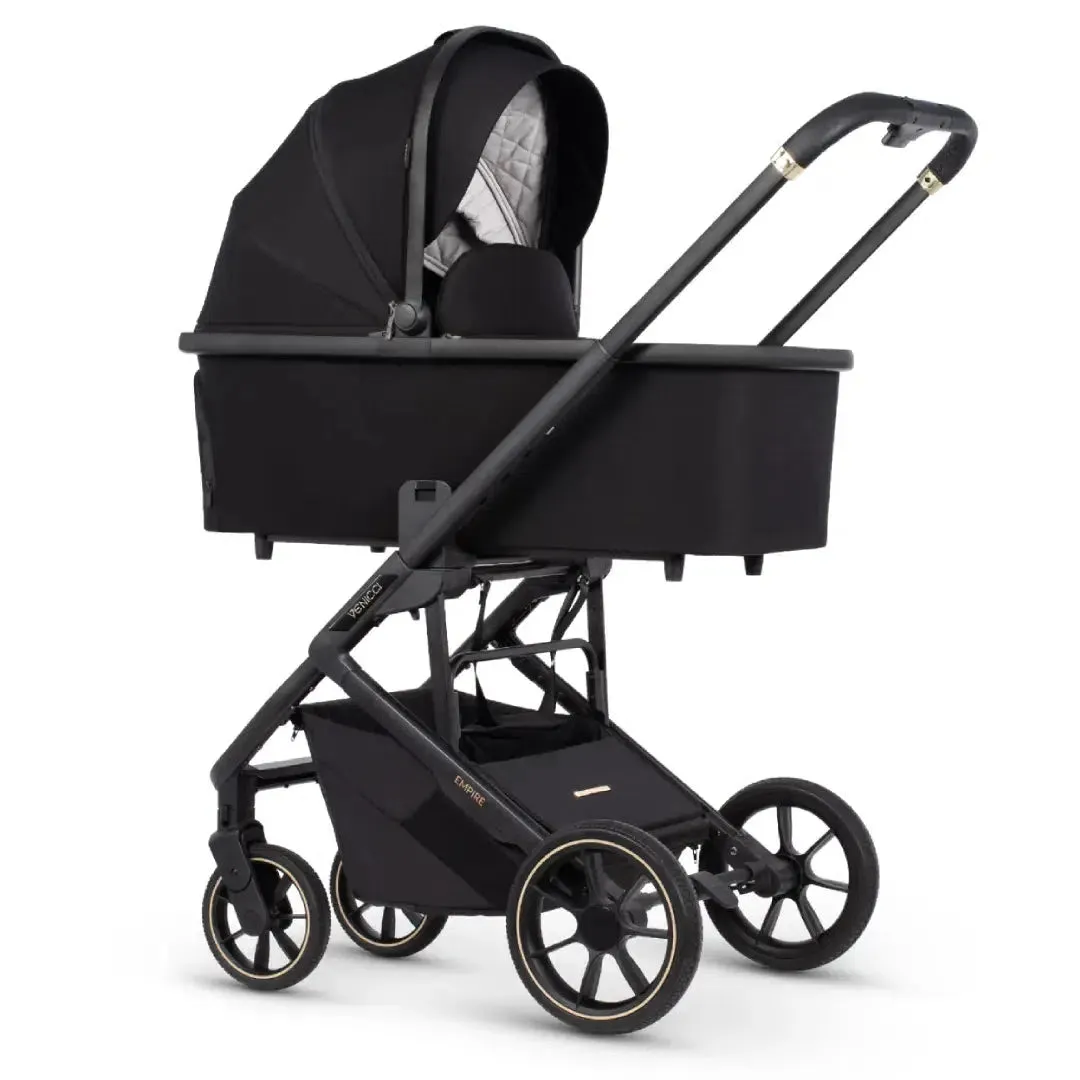 Venicci Empire 9 Piece Deluxe City Travel System - Ultra Black