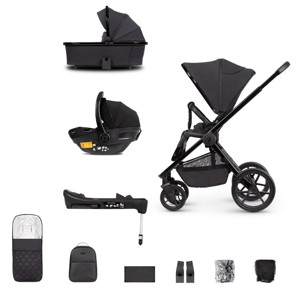 Venicci Tinum Edge 3in1   Isofix Base Complete Travel System Bundle
