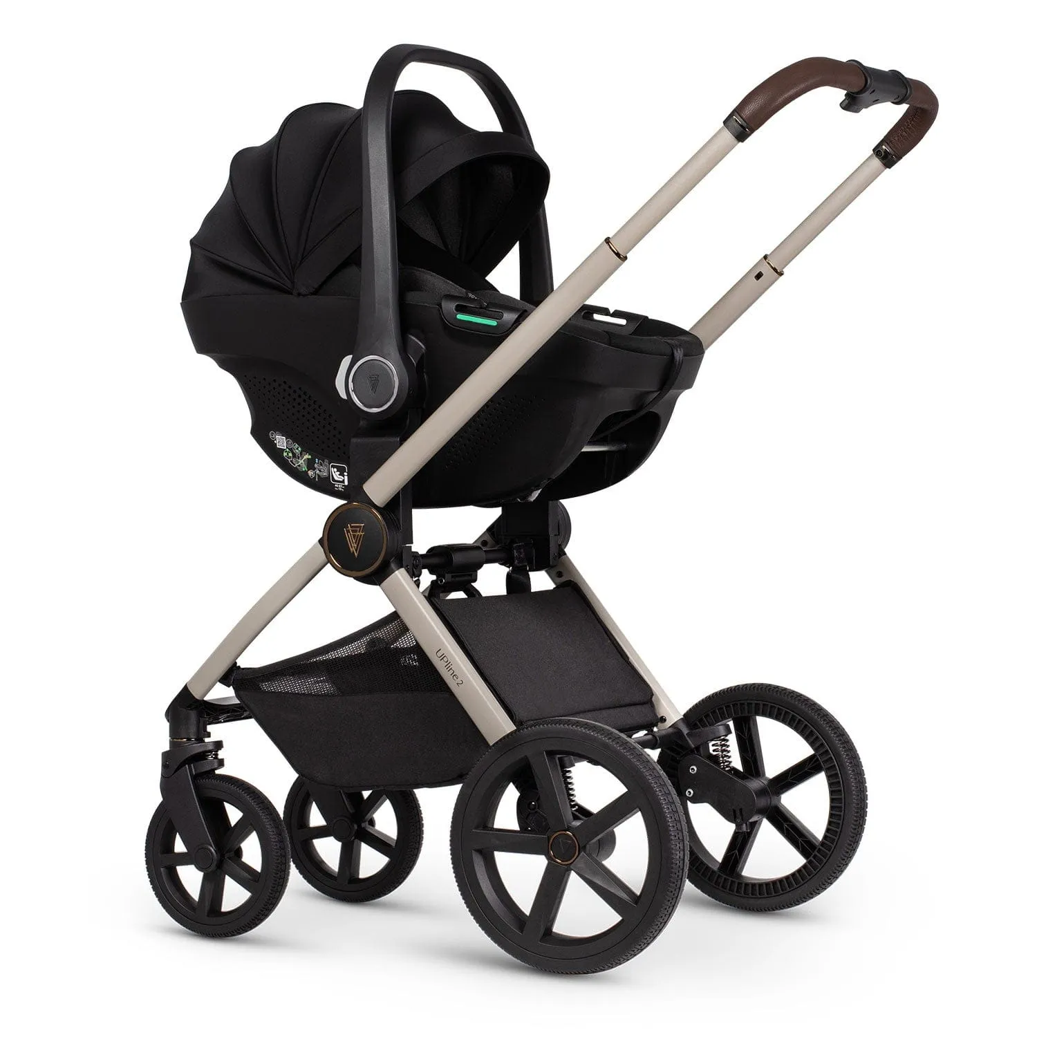 Venicci Tinum Upline 2 3 in 1 Travel System - Stone Beige