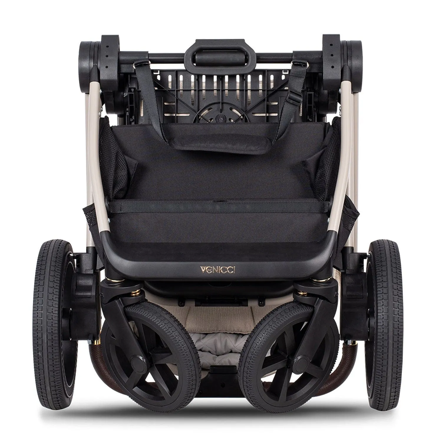 Venicci Tinum Upline 2 3 in 1 Travel System - Stone Beige