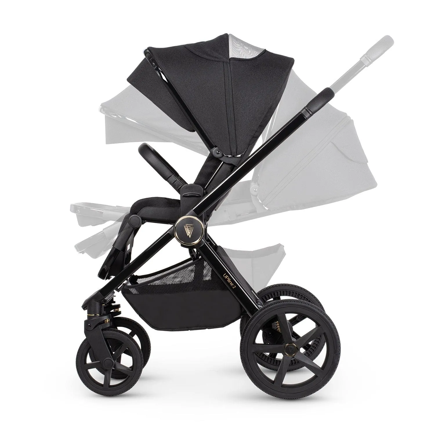 Venicci Tinum Upline 2 3in1 BeSafe Travel System - Black