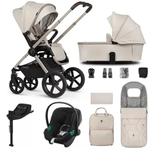 Venicci Tinum Upline 2 3in1 Cybex Travel System - Stone Beige