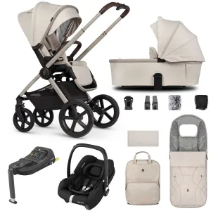 Venicci Tinum Upline 2 3in1 Maxi-Cosi Travel System - Stone Beige