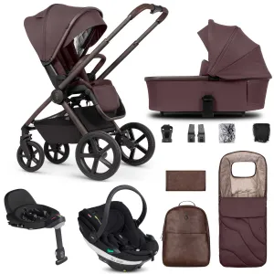 Venicci Tinum Upline 2 SE 3in1 BeSafe Travel System - Burgundy