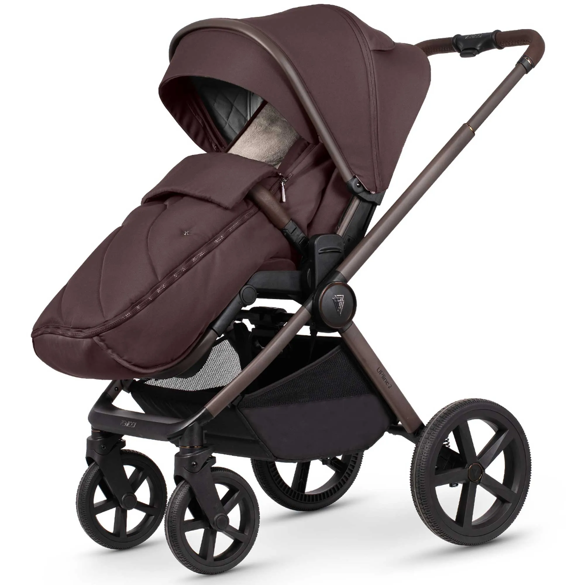 Venicci Tinum Upline 2 SE 3in1 Cybex Travel System - Burgundy