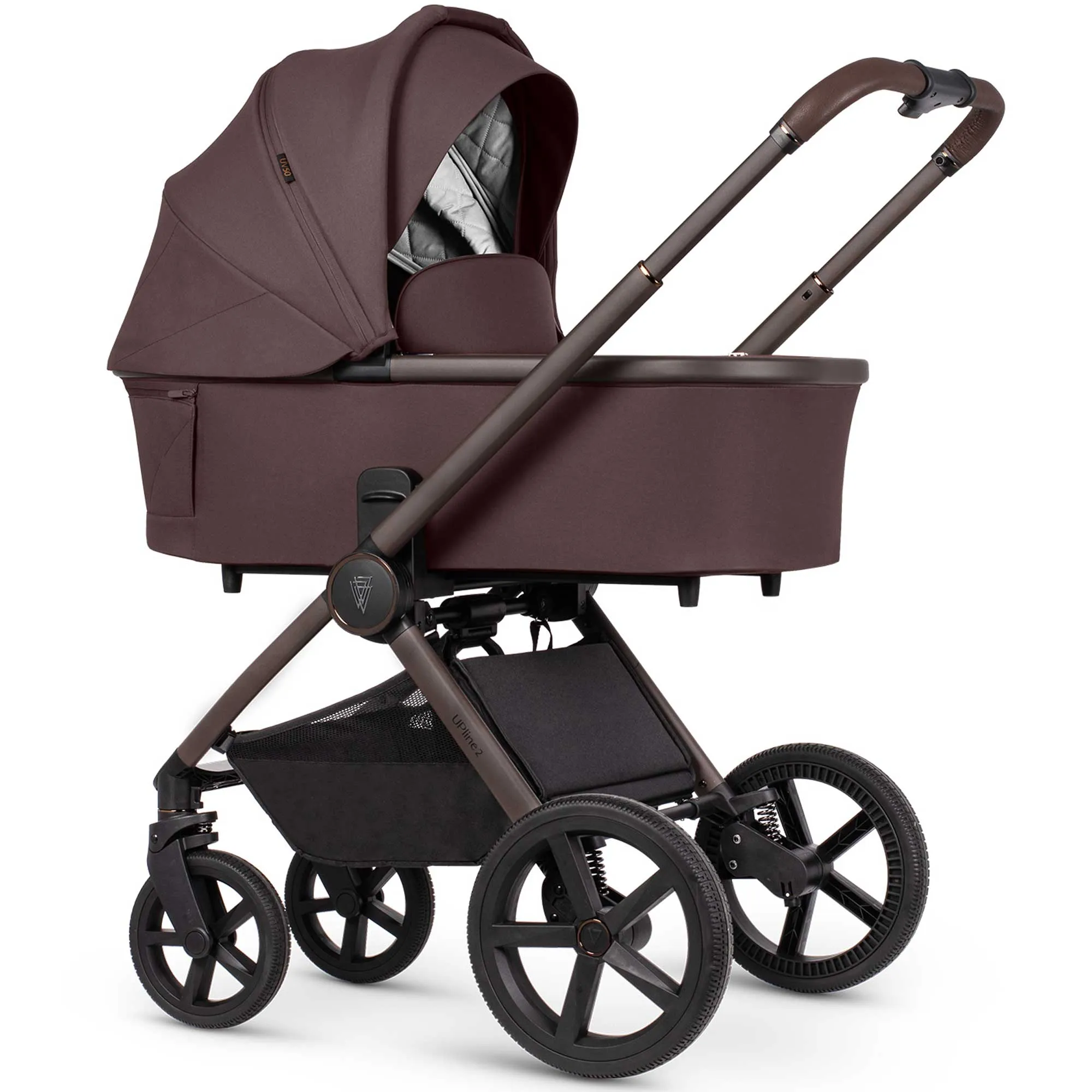 Venicci Tinum Upline 2 SE 3in1 Cybex Travel System - Burgundy