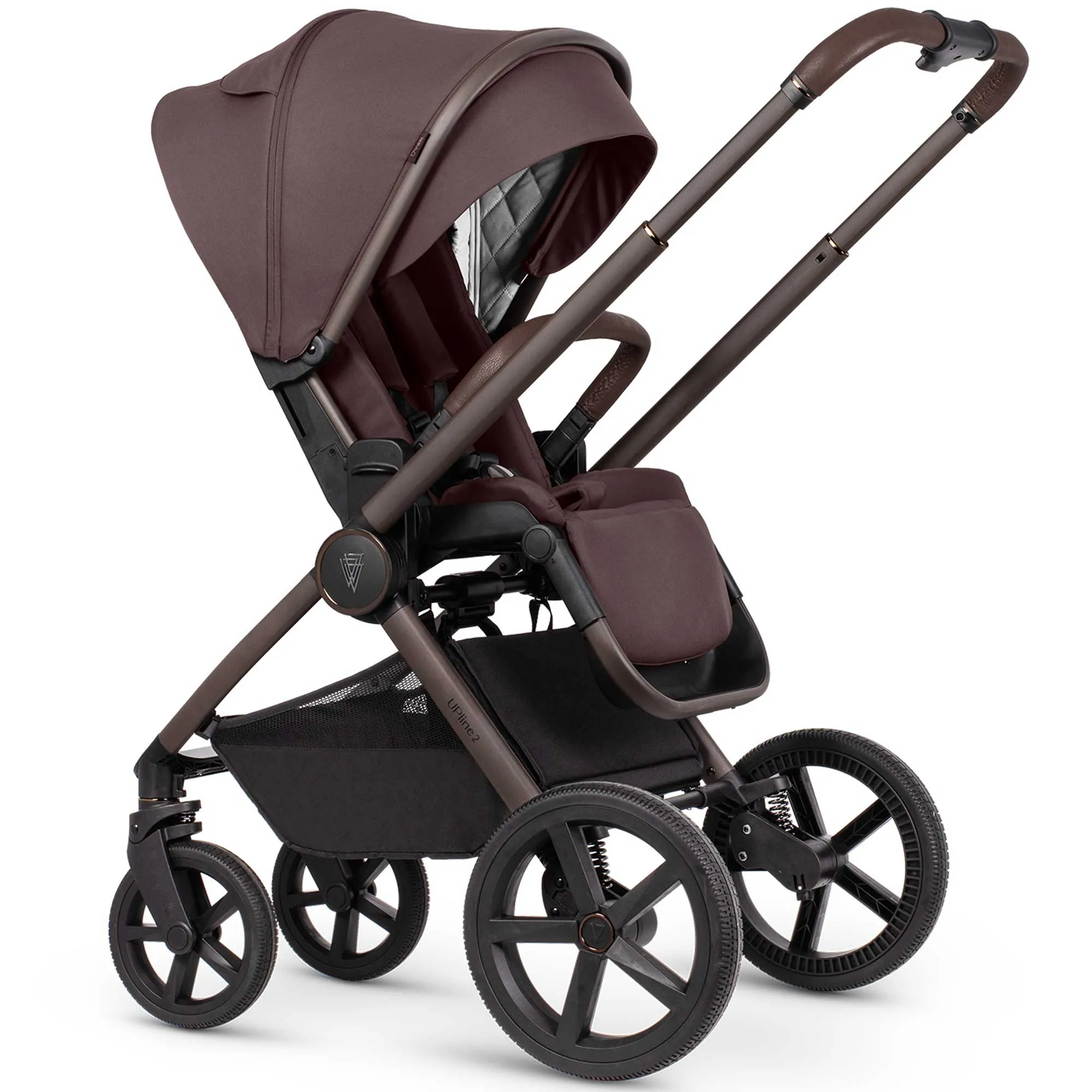 Venicci Tinum Upline 2 SE 3in1 Cybex Travel System - Burgundy