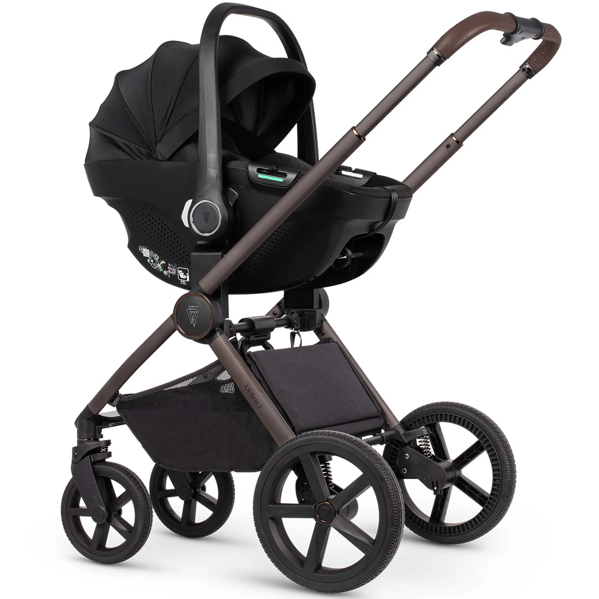 Venicci Tinum Upline 2 Special Edition 3 in 1 Travel System- Burgundy