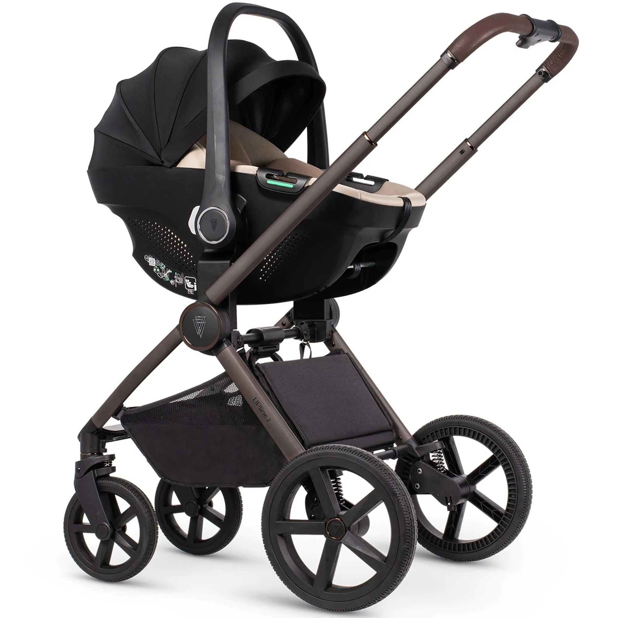 Venicci Tinum Upline 2 Special Edition 3 in 1 Travel System- Burgundy