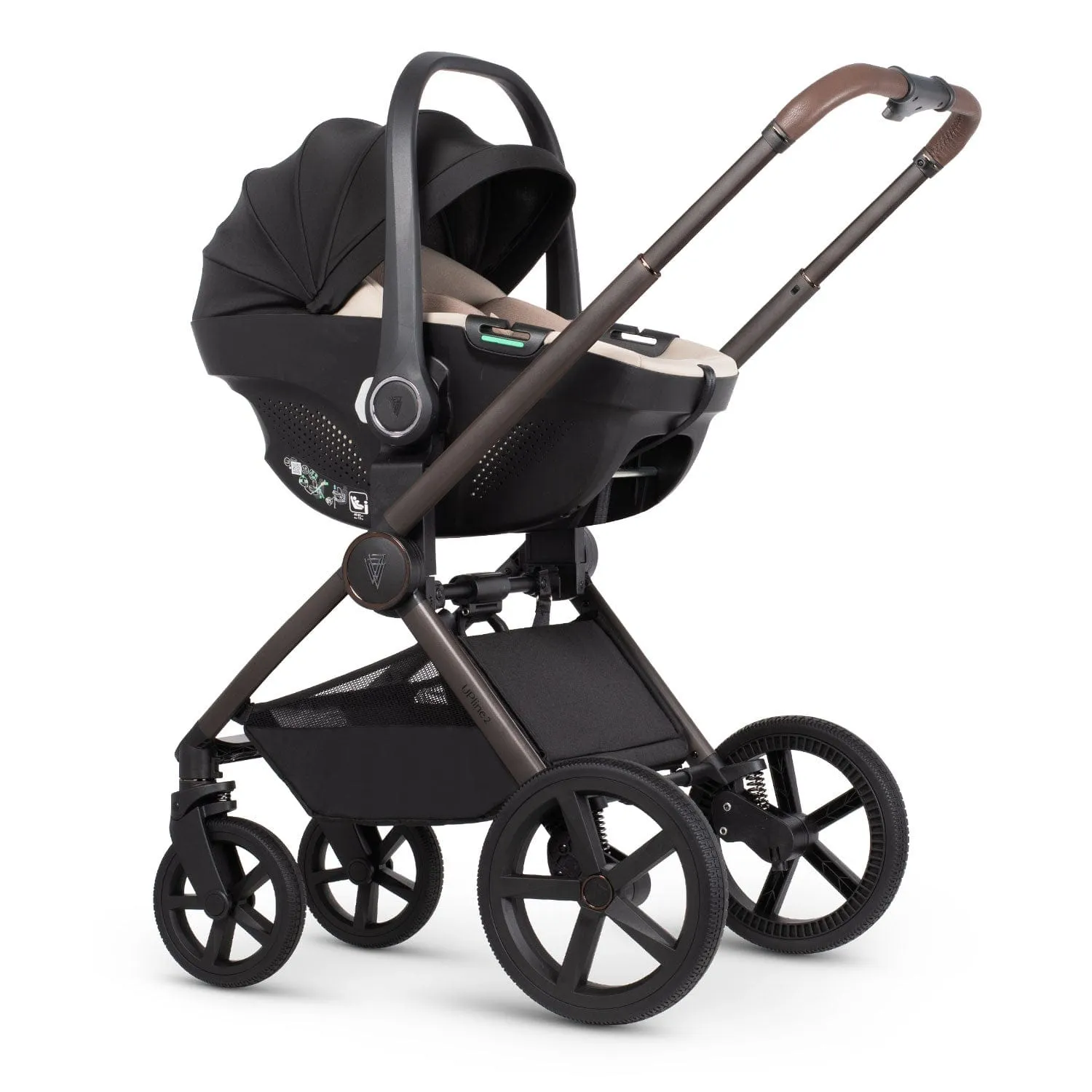 Venicci Tinum Upline 2 Special Edition 3 in 1 Travel System- Powder