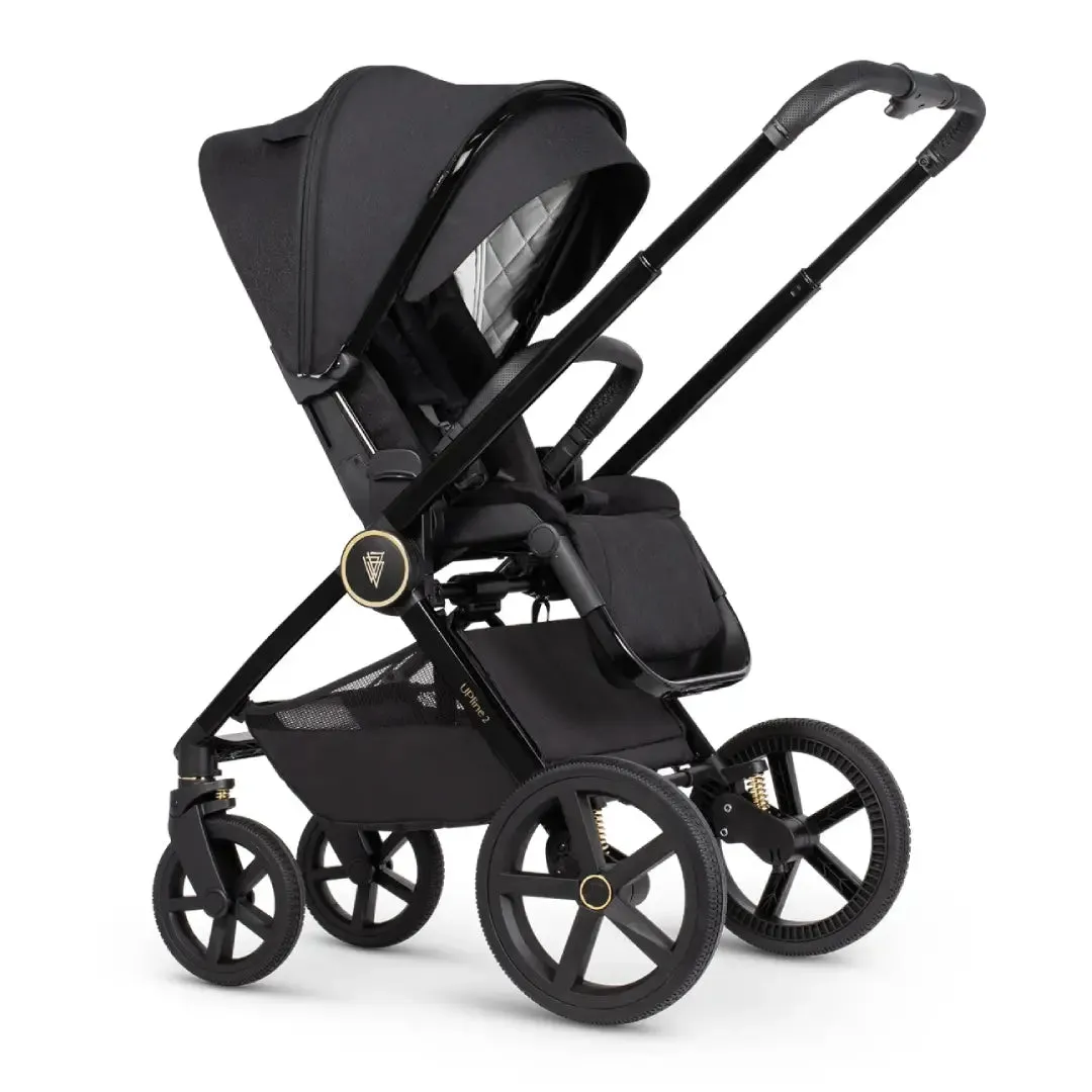 Venicci Upline 2 3 In 1   Base Bundle - All Black