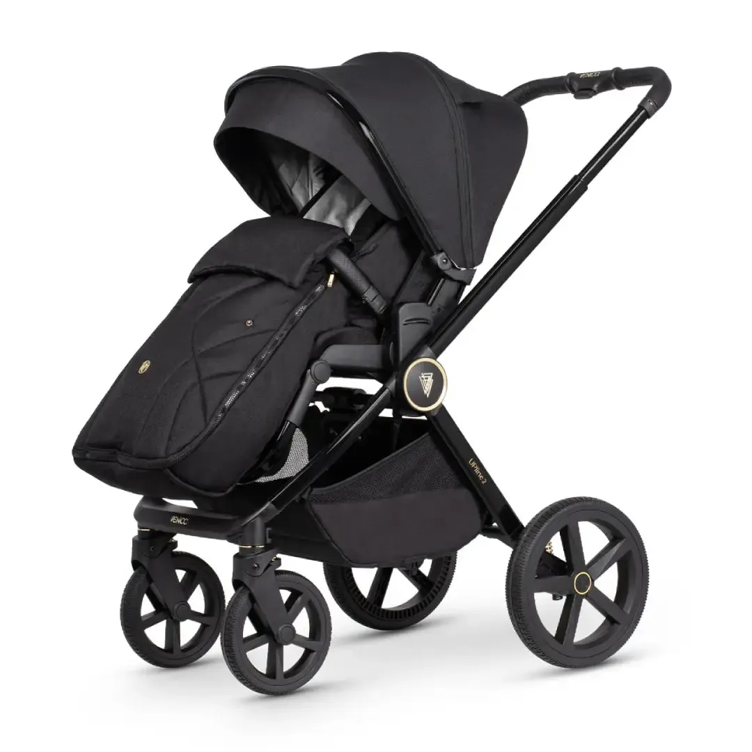 Venicci Upline 2 3 In 1   Base Bundle - All Black