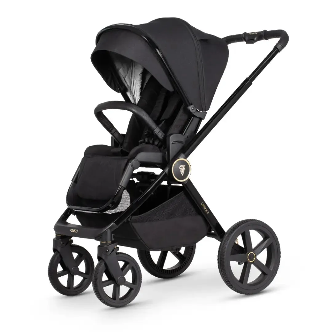 Venicci Upline 2 3 In 1   Base Bundle - All Black