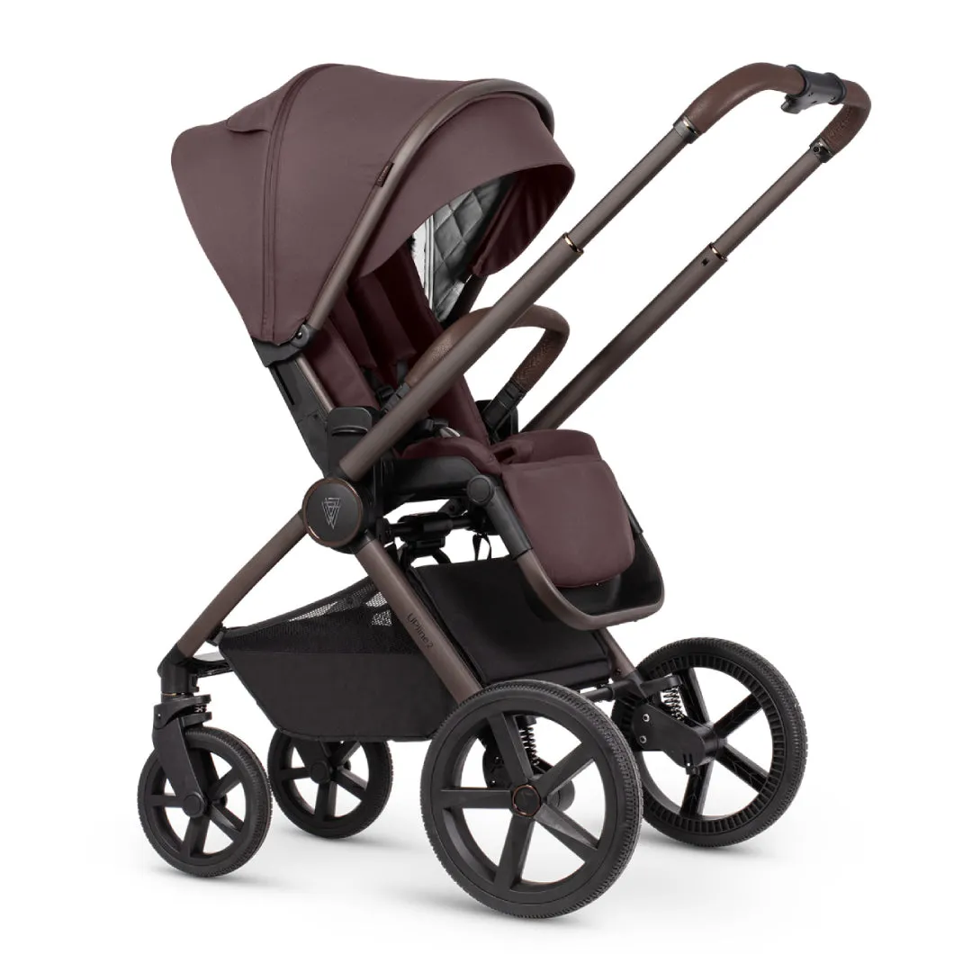 Venicci Upline 2 SE 3 In 1   Base - Burgundy
