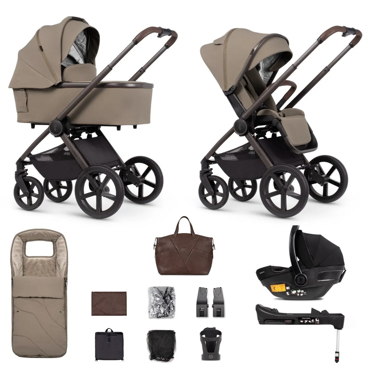 Venicci Upline SE 12 Piece Travel System   Base Bundle