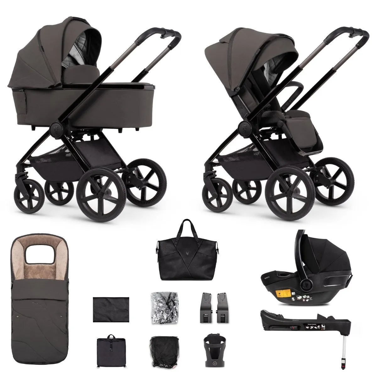 Venicci Upline SE 12 Piece Travel System   Base Bundle