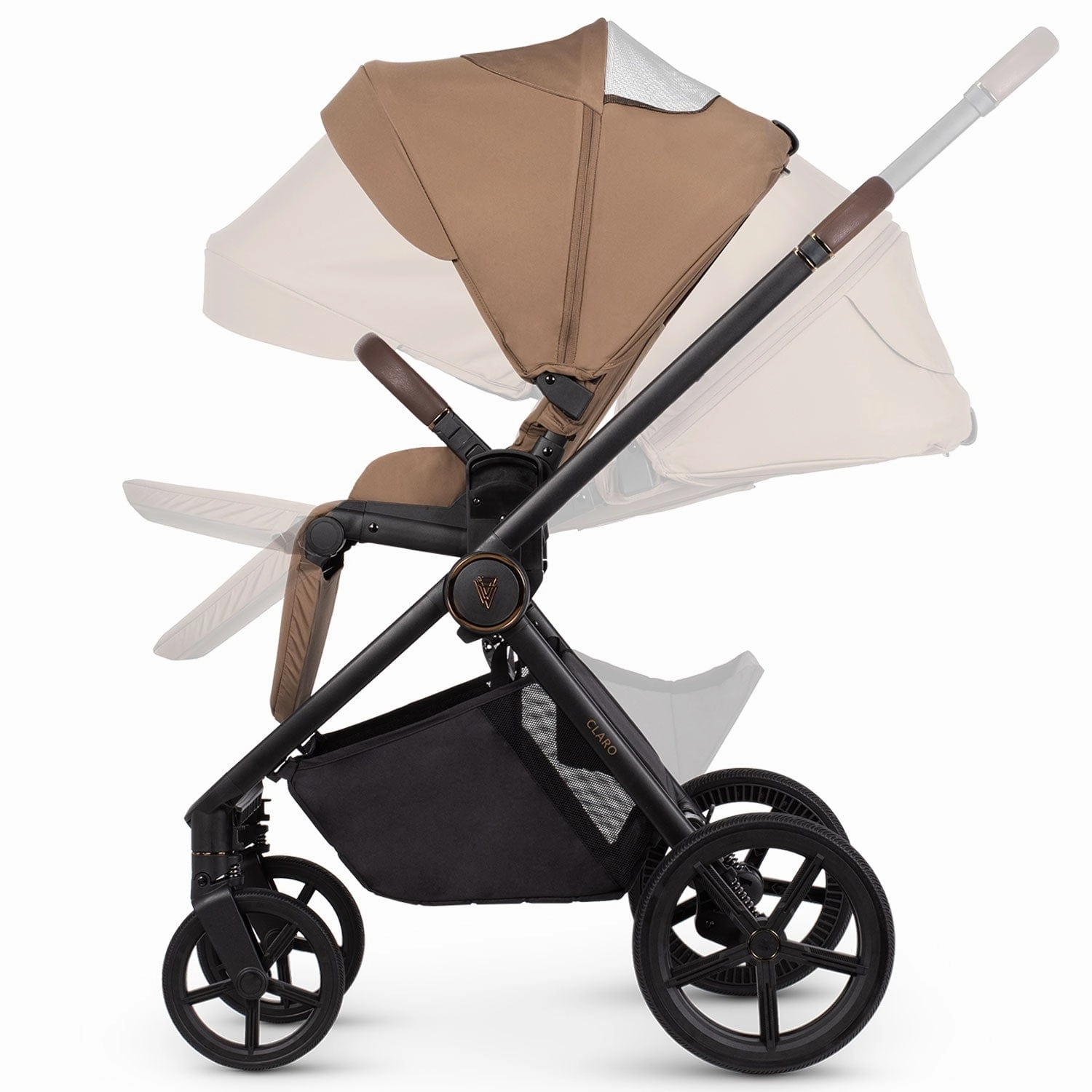 Venicci Claro 2 in 1 Pram - Caramel